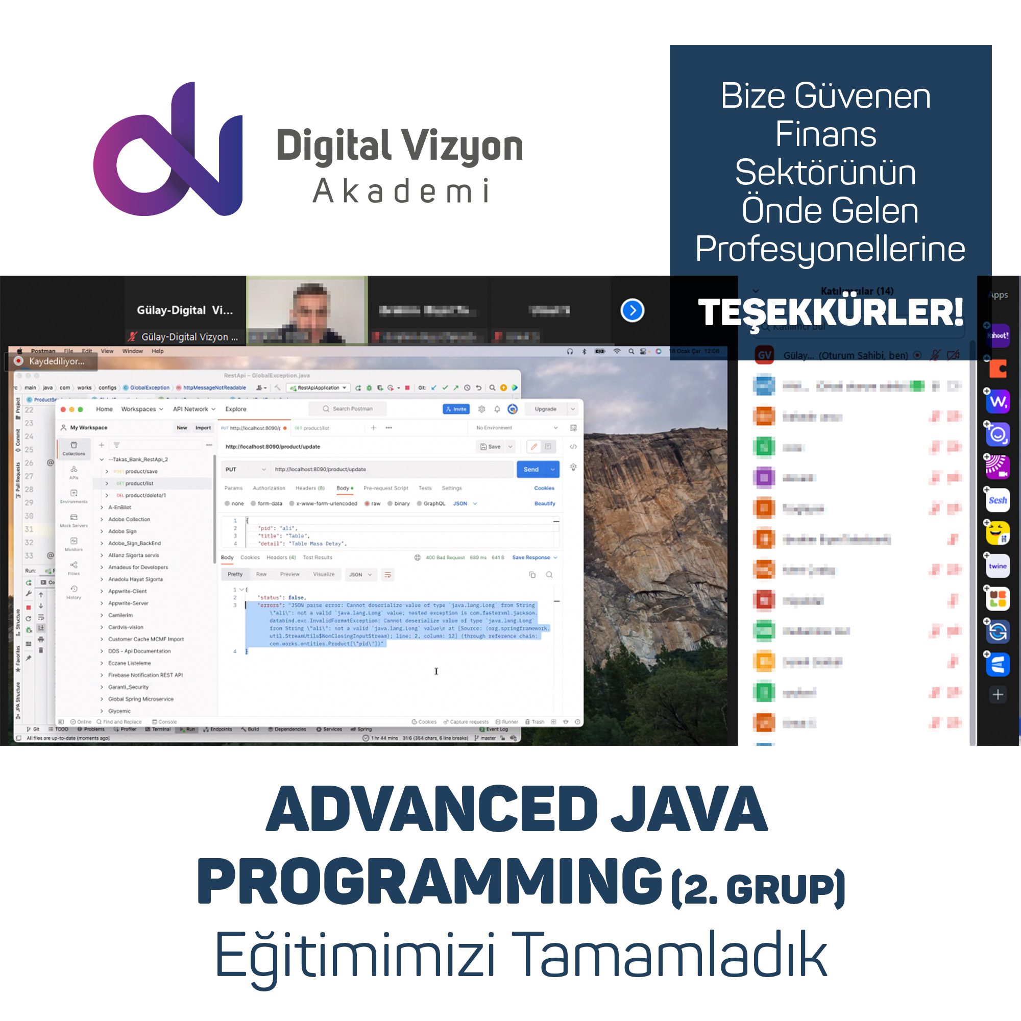 Advanced Java Programming (2. Grup) Eğitimi — Advanced Java Programming (2. Grup) Eğitimi