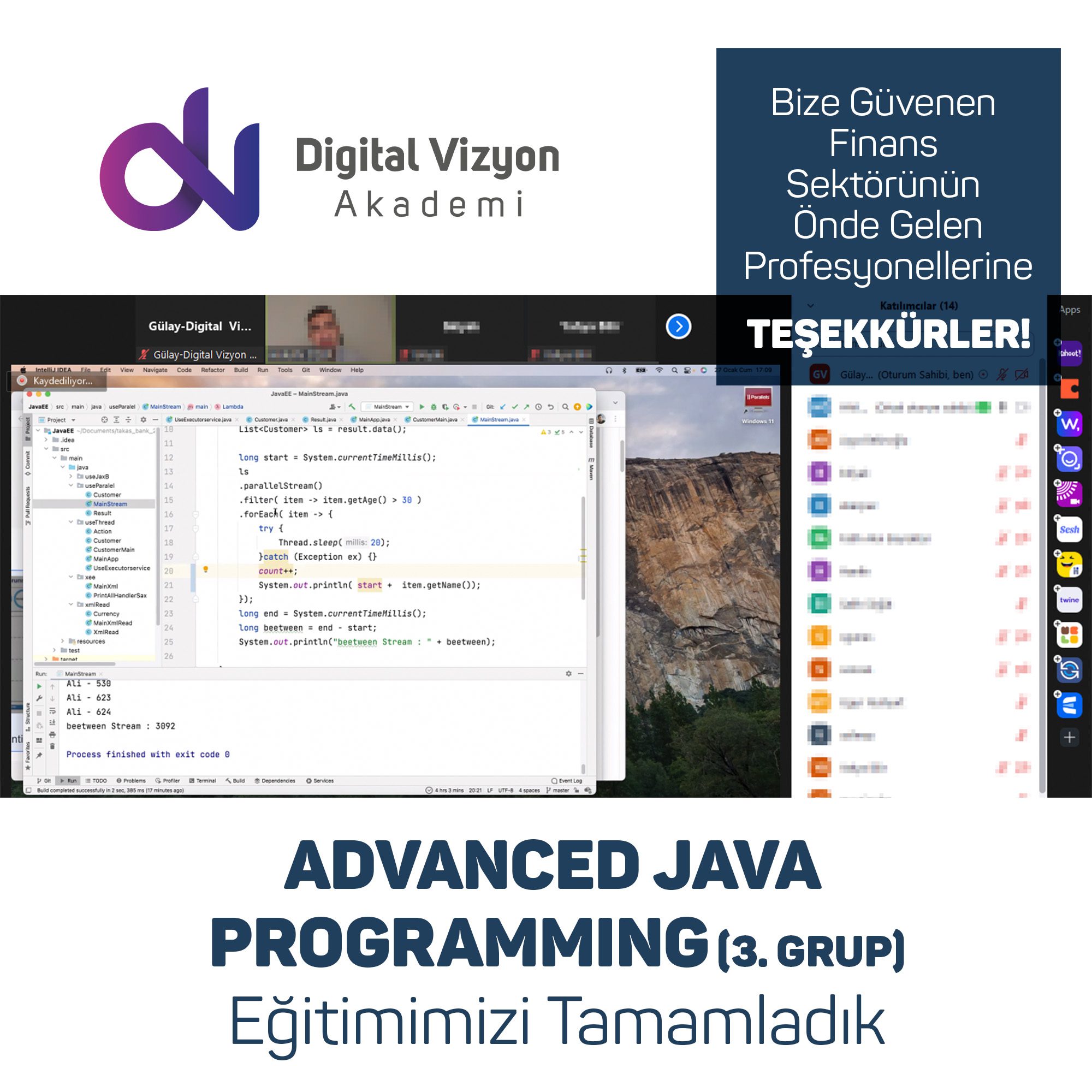 Advanced Java Programming (3. Grup) Eğitimi — Advanced Java Programming (3. Grup) Eğitimi