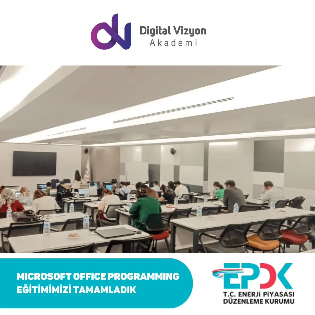 Microsoft Office Programming — Enerji Piyasası Düzenleme Kurumu eğitimi