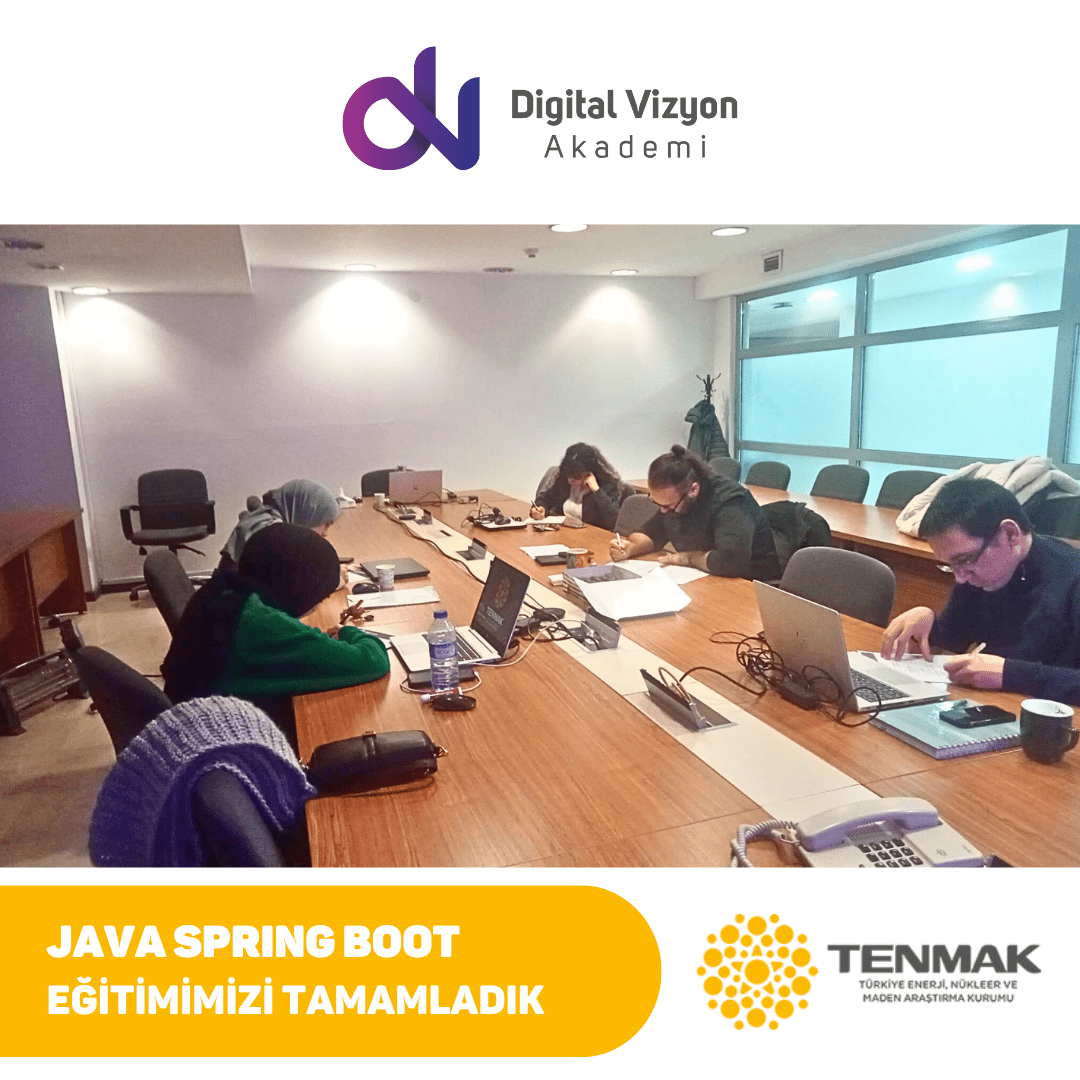 Java Spring Boot — Türkiye Enerji, Nükleer ve Maden Araştırma Kurumu eğitimi